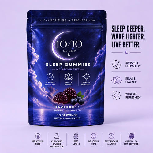 10/10 SLEEP Sleep Gummies