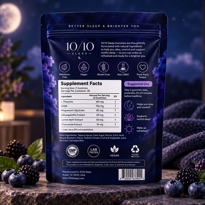 10/10 SLEEP Sleep Gummies