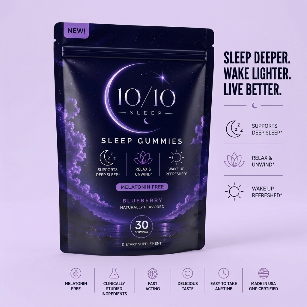 10/10 SLEEP Sleep Gummies